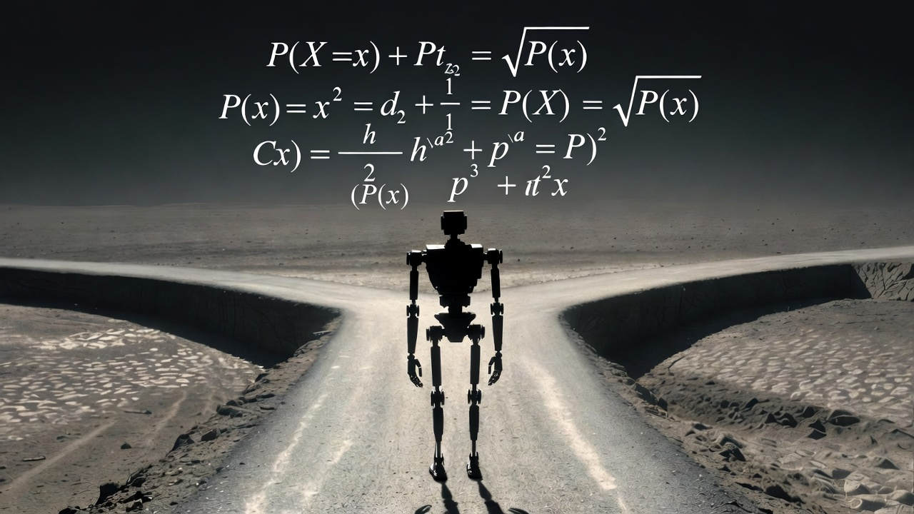 AI facing probabilistic decisions instead of a single reliable path